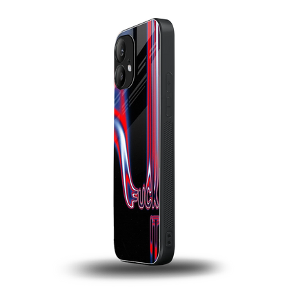 Carefree Glow nothing phone 2 mobile cover | shockproof glass phone case