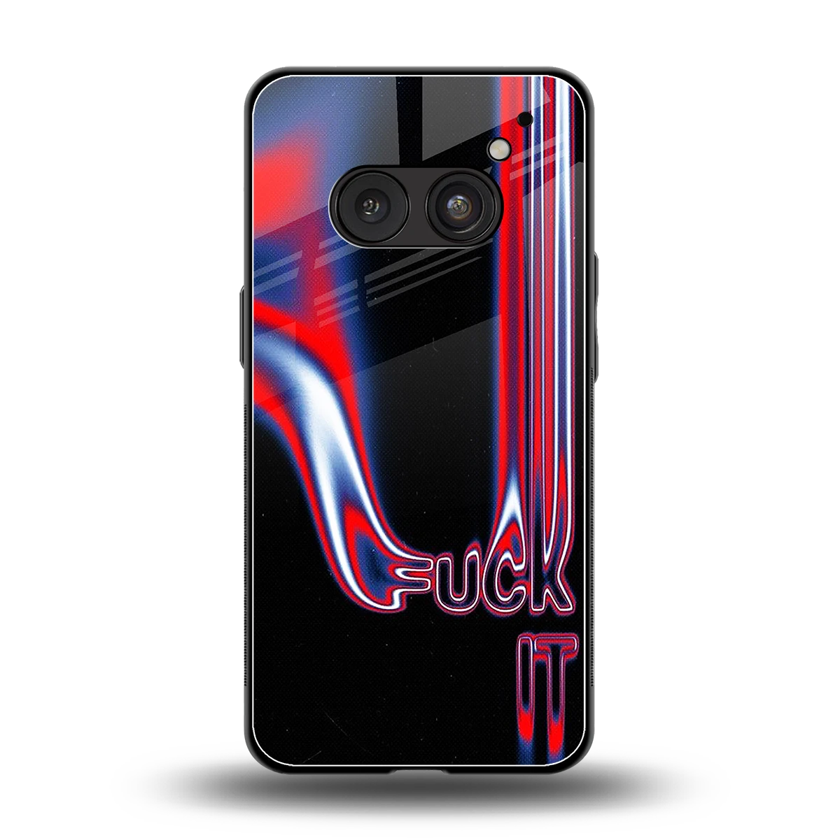 Carefree Glow back phone cover | glass case for nothing phone 2a plus