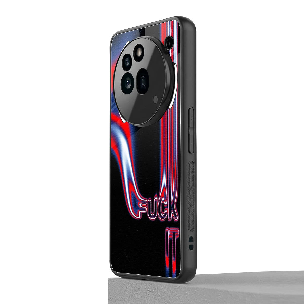 Carefree Glow nothing phone 3a pro mobile cover | shockproof glass phone case