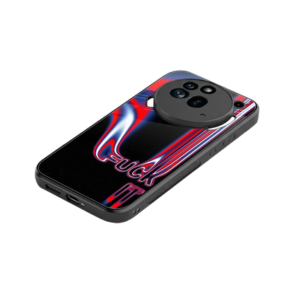 Carefree Glow stylish phone case for nothing phone 3a pro | glossy glass and slim fit