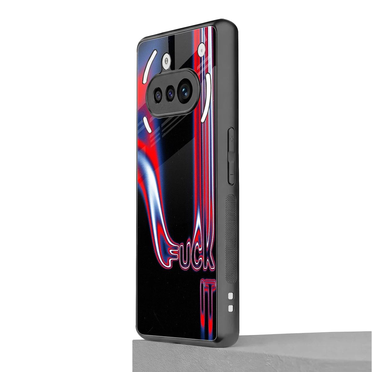 Carefree Glow nothing phone 3a mobile cover | shockproof glass phone case