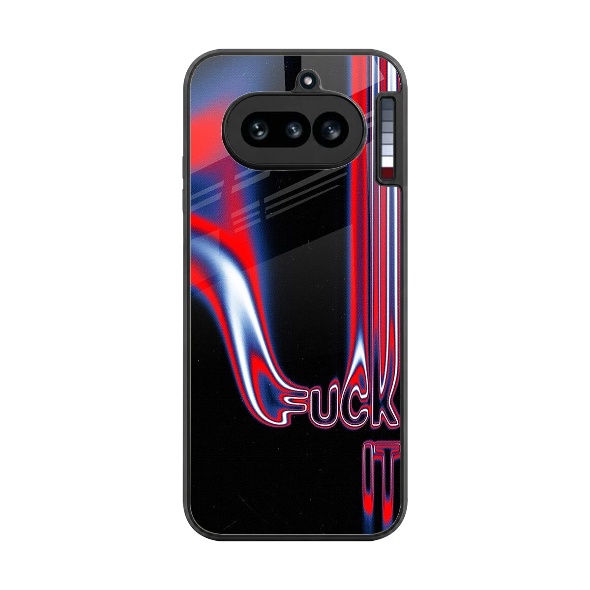 Carefree Glow back phone cover | glass case for nothing phone 4a