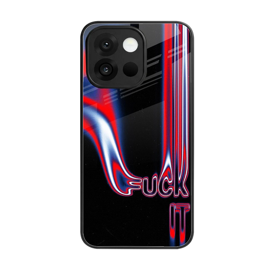 Carefree Glow back phone cover | glass case for oneplus 13s