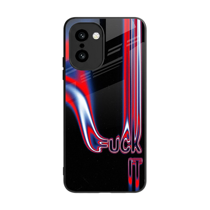Carefree Glow back phone cover | glass case for oneplus 15r