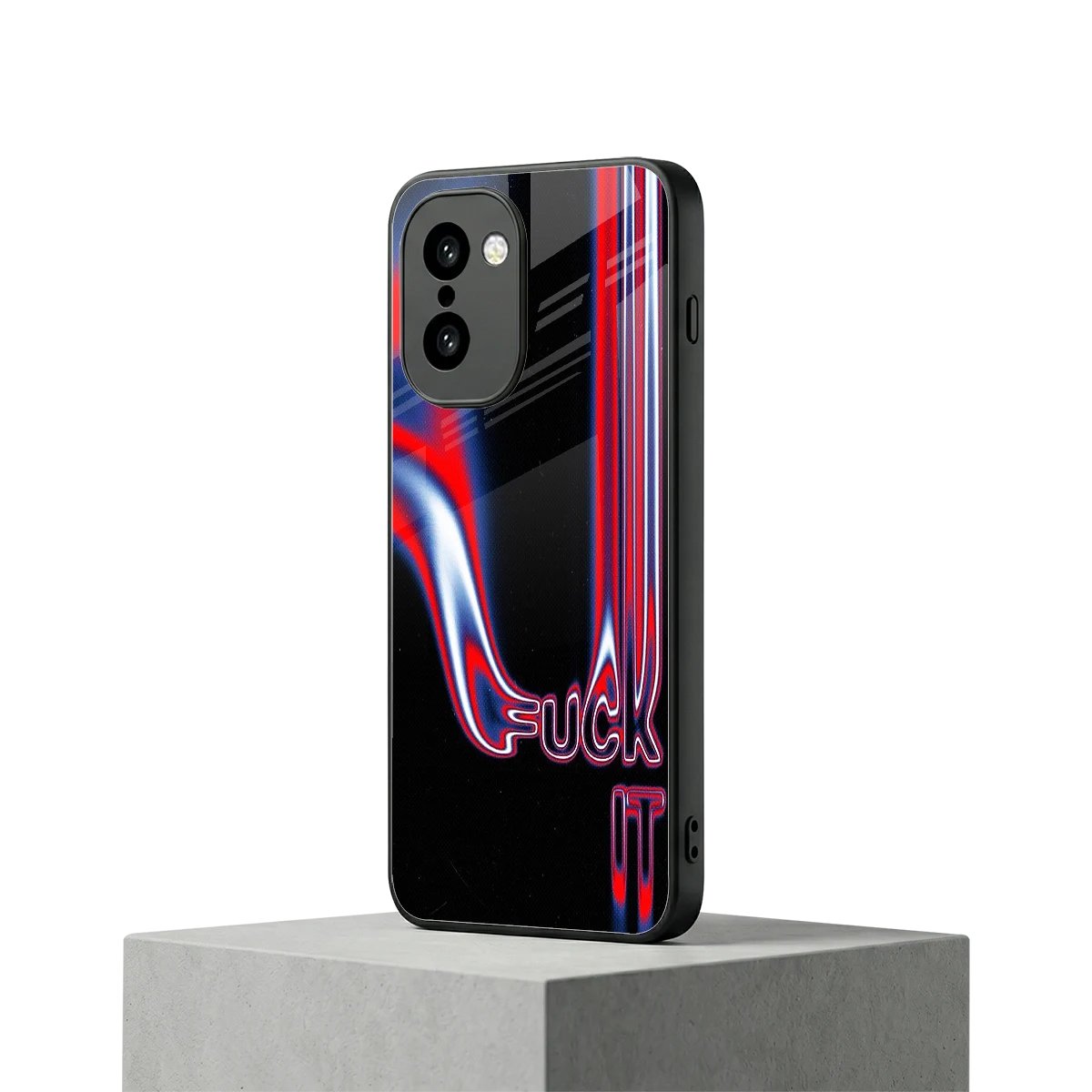 Carefree Glow oneplus 15r mobile cover | shockproof glass phone case