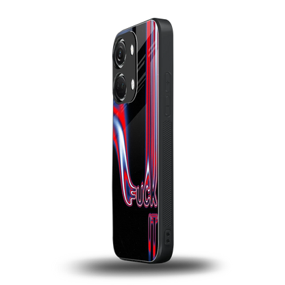 Carefree Glow oneplus nord 3 mobile cover | shockproof glass phone case