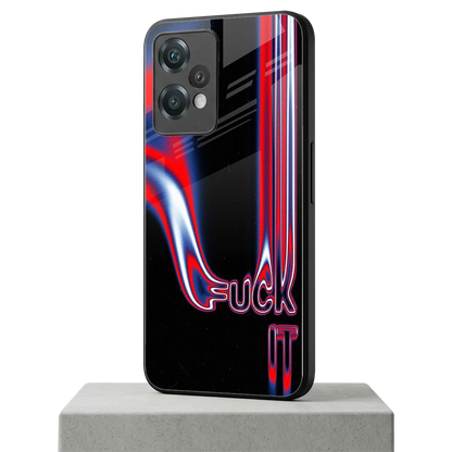 Carefree Glow oneplus nord ce 2 lite mobile cover | shockproof glass phone case