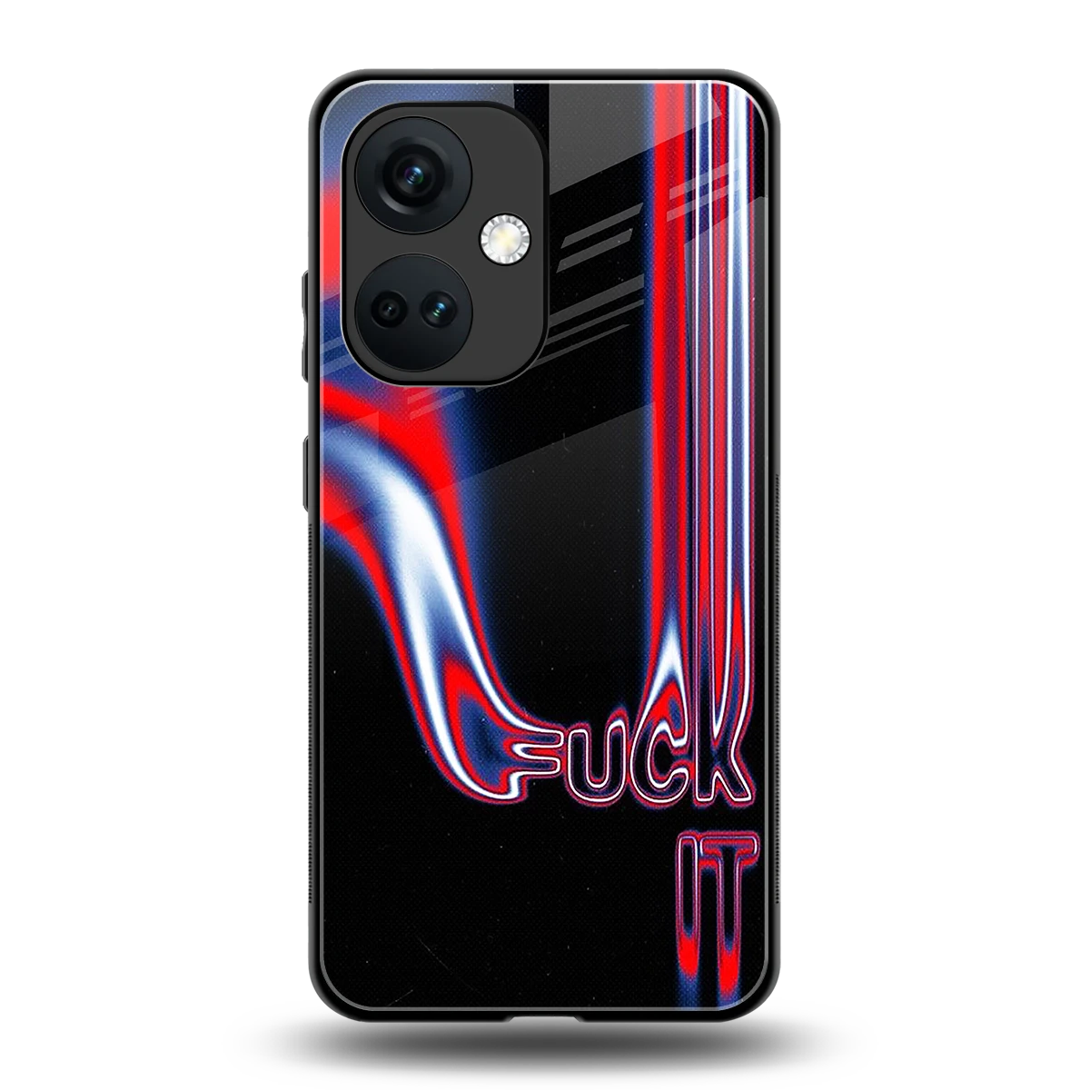 Carefree Glow back phone cover | glass case for oneplus nord ce 3