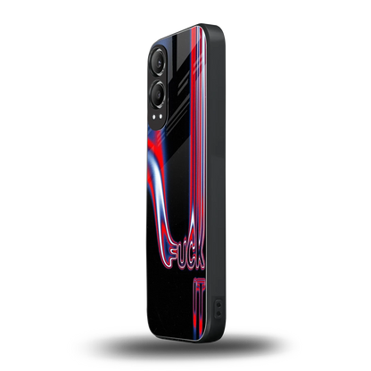 Carefree Glow oneplus nord ce 4 lite mobile cover | shockproof glass phone case