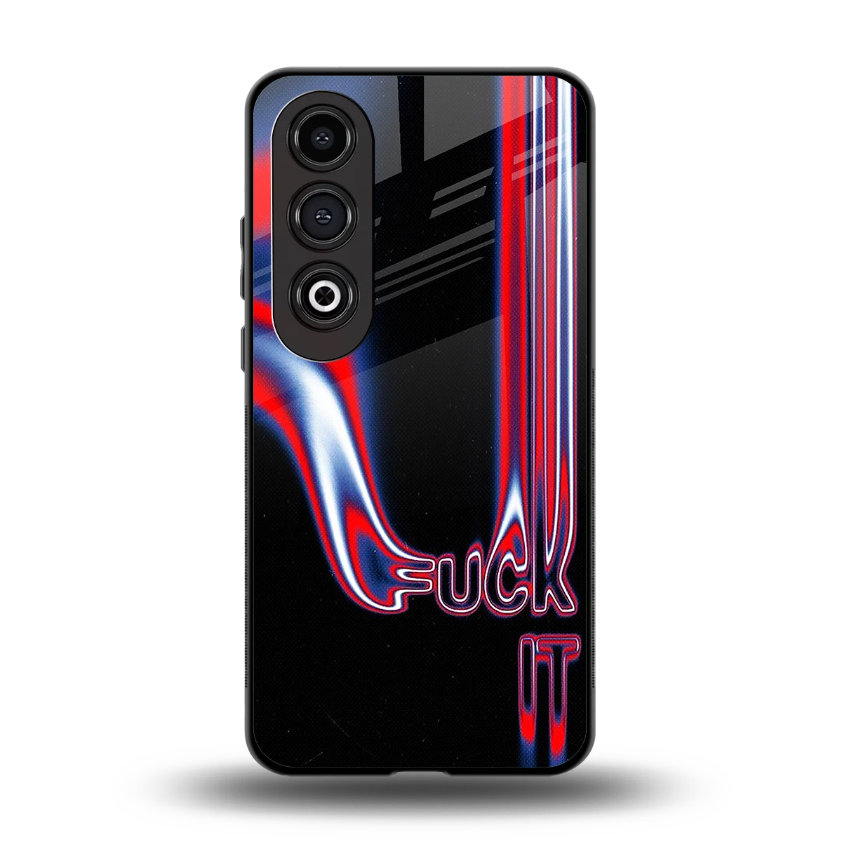 Carefree Glow back phone cover | glass case for oneplus nord ce 4