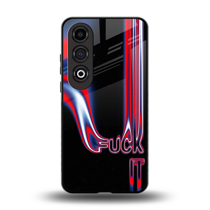 Carefree Glow back phone cover | glass case for oneplus nord ce 4