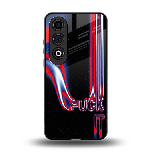 Carefree Glow back phone cover | glass case for oneplus nord ce 4