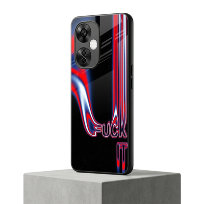 Carefree Glow oneplus nord ce 3 lite mobile cover | shockproof glass phone case