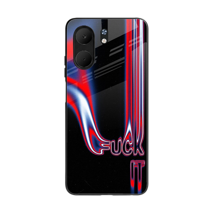 Carefree Glow back phone cover | glass case for oppo a5x 5g
