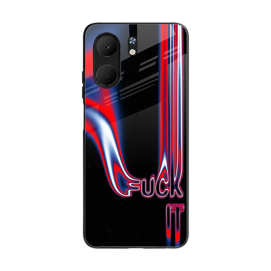 Carefree Glow back phone cover | glass case for oppo a5x 5g