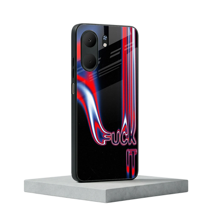 Carefree Glow oppo a5x 5g mobile cover | shockproof glass phone case