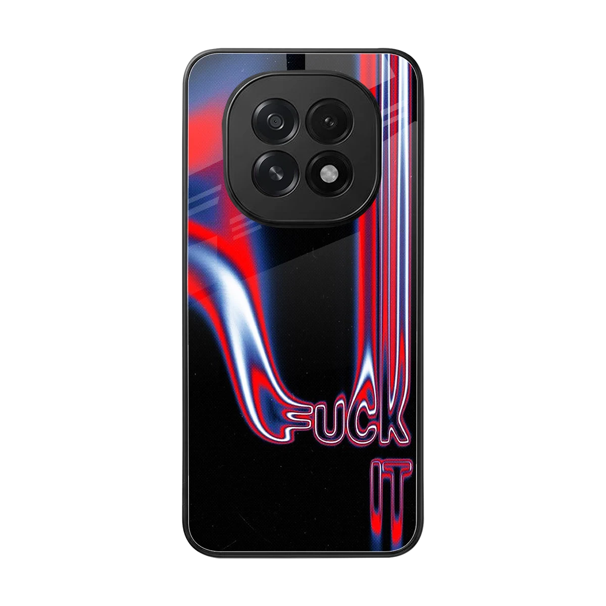 Carefree Glow back phone cover | glass case for oppo f29 5g