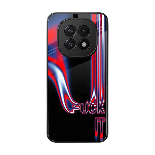 Carefree Glow back phone cover | glass case for oppo f29 5g