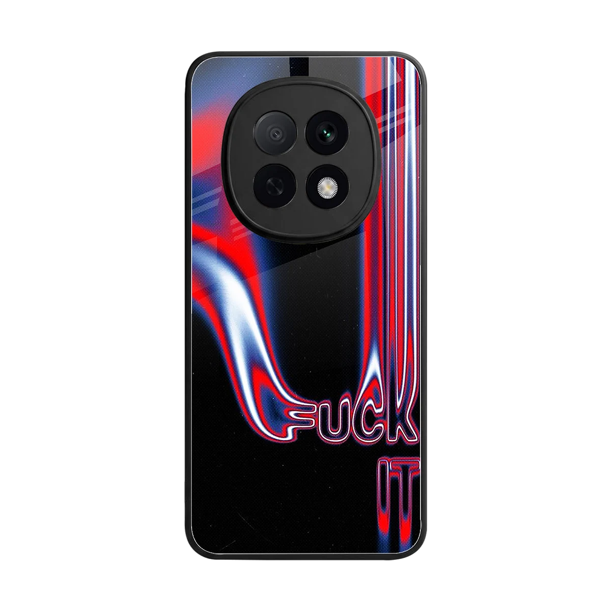 Carefree Glow back phone cover | glass case for oppo f29 pro 5g