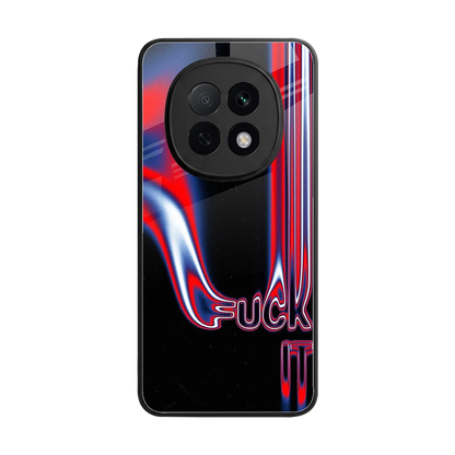 Carefree Glow back phone cover | glass case for oppo f29 pro 5g