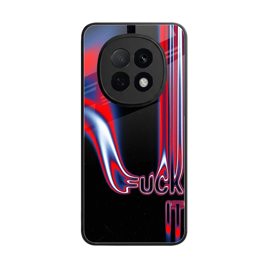 Carefree Glow back phone cover | glass case for oppo f29 pro 5g