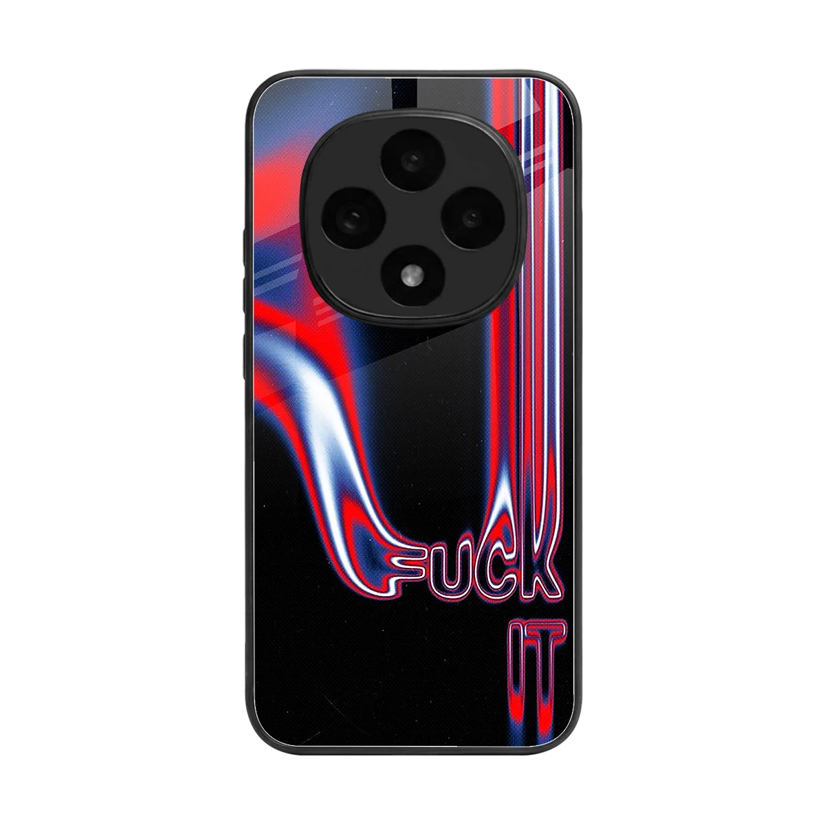 Carefree Glow back phone cover | glass case for oppo f31 pro 5g