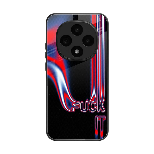 Carefree Glow back phone cover | glass case for oppo f31 pro 5g