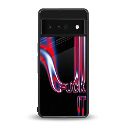 Carefree Glow back phone cover | glass case for google pixel 6 pro