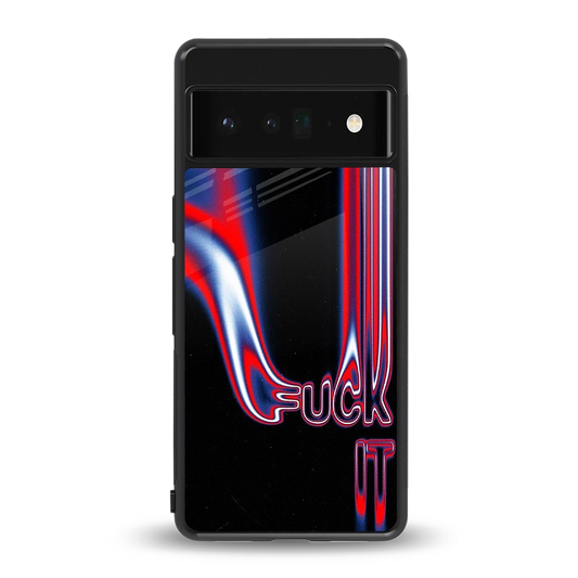 Carefree Glow back phone cover | glass case for google pixel 6 pro