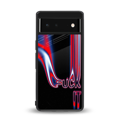 Carefree Glow back phone cover | glass case for google pixel 6a