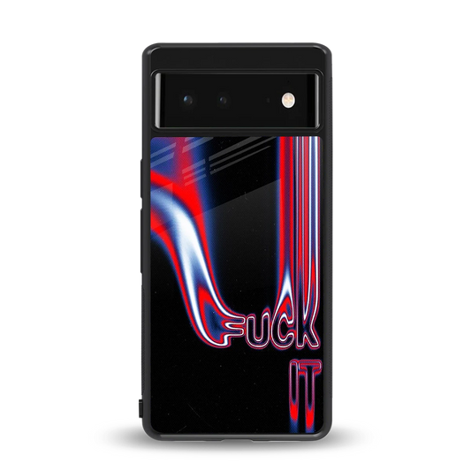 Carefree Glow back phone cover | glass case for google pixel 6a