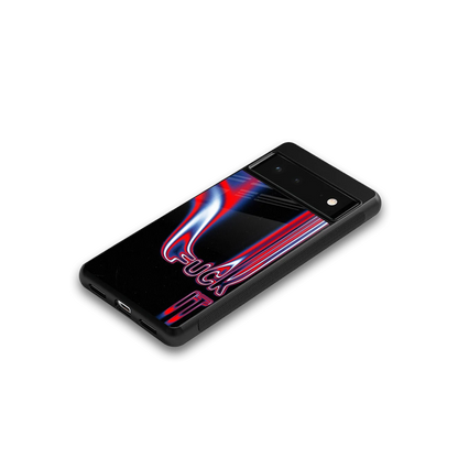 Carefree Glow google pixel 6 mobile cover | shockproof glass phone case