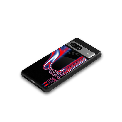 Carefree Glow google pixel 7a mobile cover | shockproof glass phone case