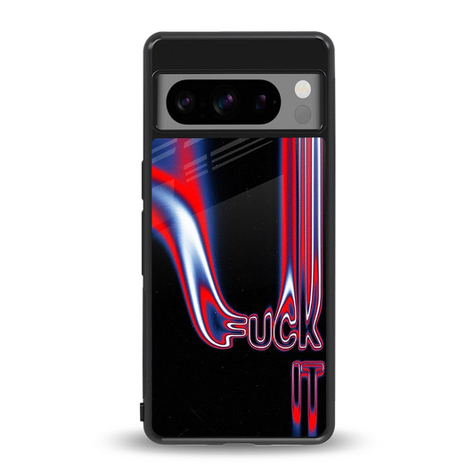 Carefree Glow back phone cover | glass case for google pixel 8 pro