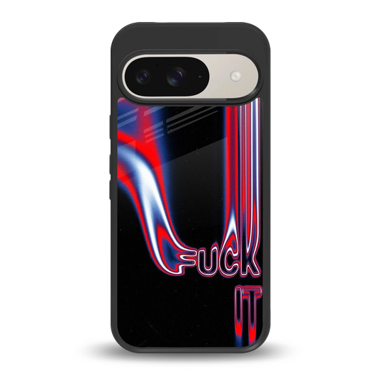 Carefree Glow back phone cover | glass case for google pixel 9