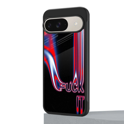 Carefree Glow google pixel 9 mobile cover | shockproof glass phone case