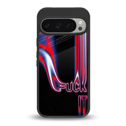 Carefree Glow back phone cover | glass case for google pixel 9 pro xl