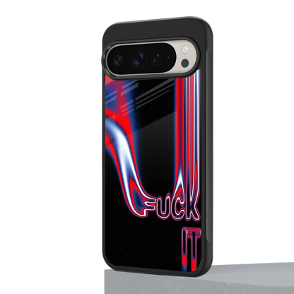 Carefree Glow google pixel 9 pro mobile cover | shockproof glass phone case