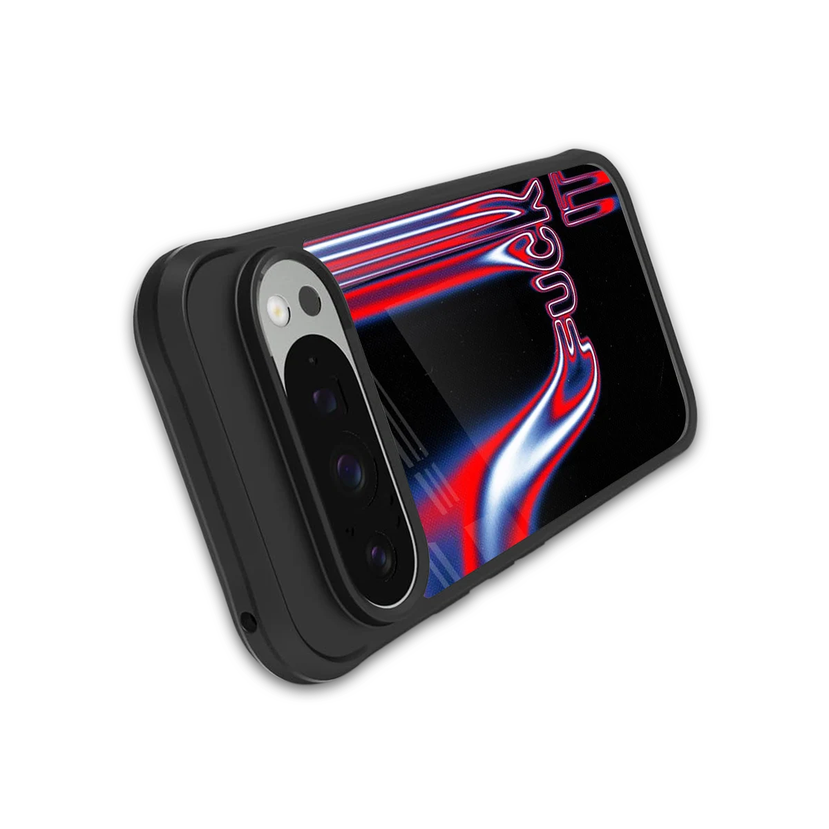Carefree Glow stylish phone case for google pixel 9 pro xl | glossy glass and slim fit