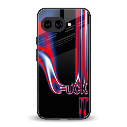 Carefree Glow back phone cover | glass case for google pixel 10a