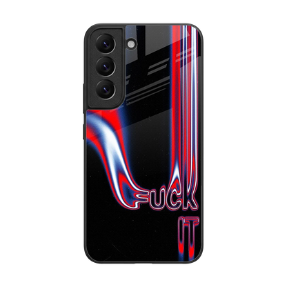Carefree Glow back phone cover | glass case for samsung galaxy s22
