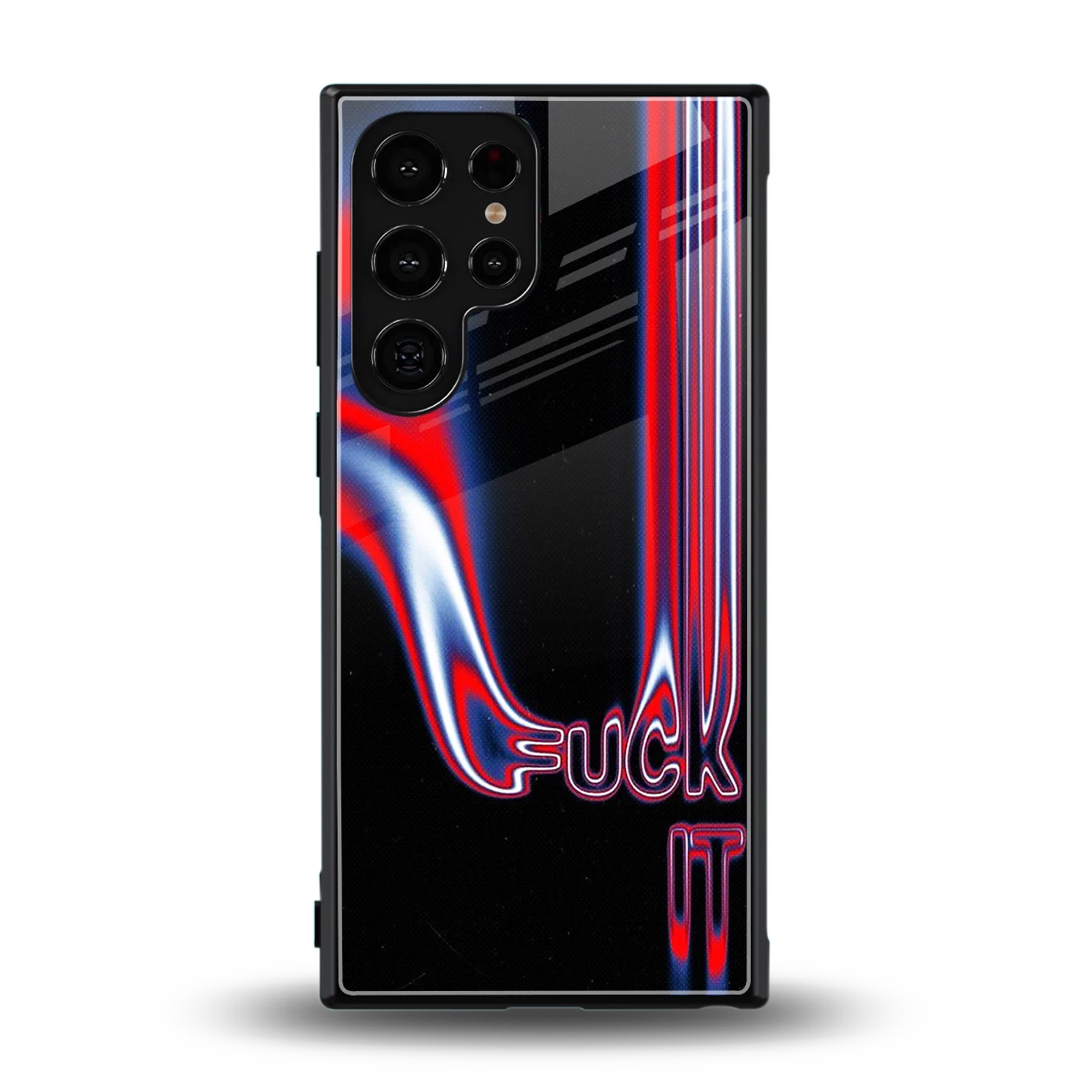 Carefree Glow back phone cover | glass case for samsung galaxy s23 ultra