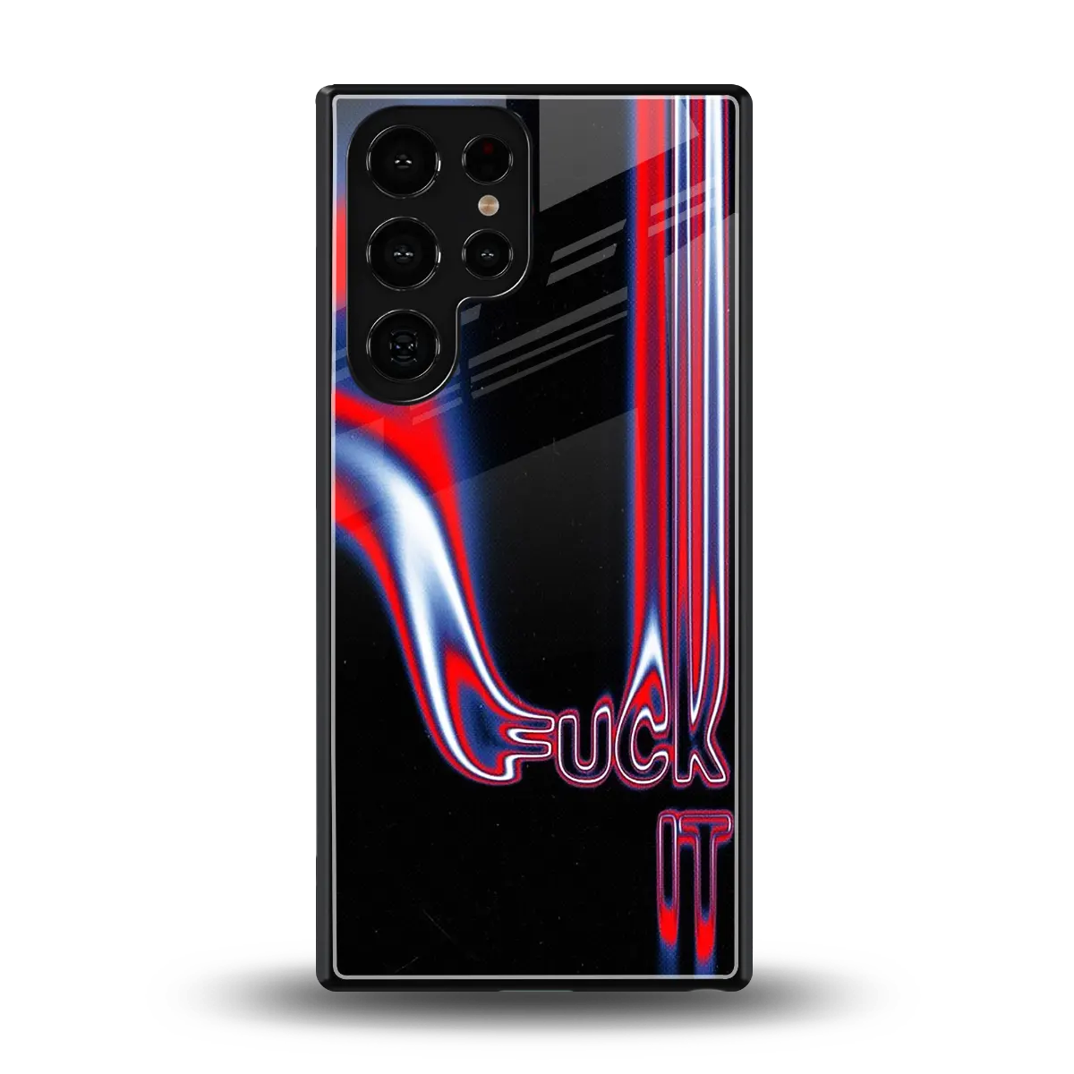 Carefree Glow back phone cover | glass case for samsung galaxy s25 ultra