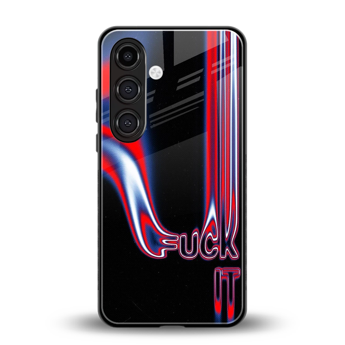 Carefree Glow back phone cover | glass case for samsung galaxy s25 plus