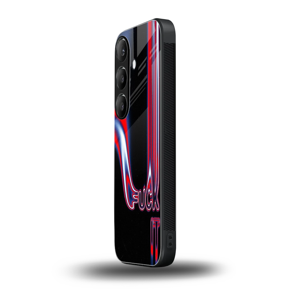 Carefree Glow samsung galaxy s25 fe mobile cover | shockproof glass phone case