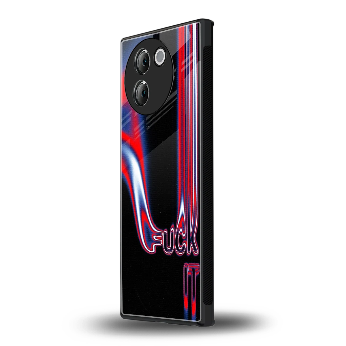 Carefree Glow vivo v30e mobile cover | shockproof glass phone case