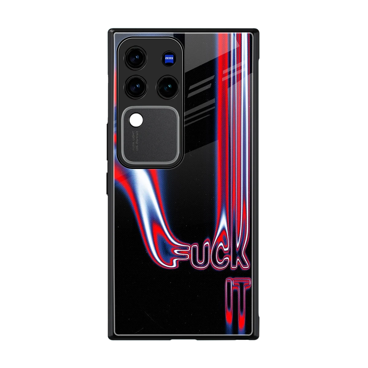 Carefree Glow back phone cover | glass case forvivo v30 pro