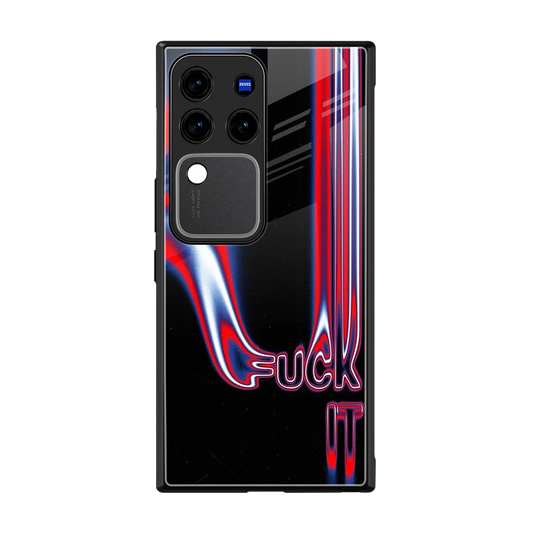 Carefree Glow back phone cover | glass case forvivo v30 pro