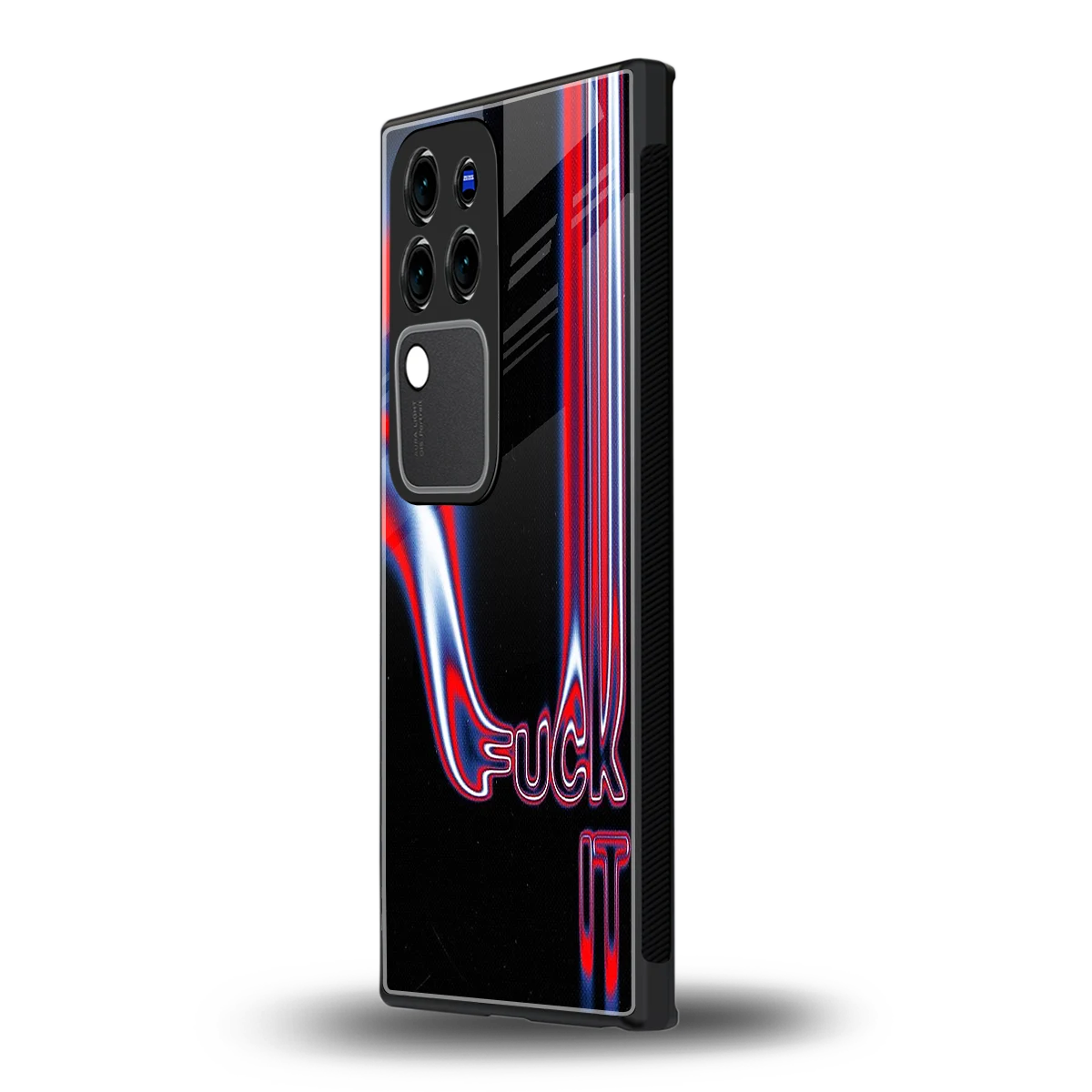 Carefree Glowvivo v30 pro mobile cover | shockproof glass phone case