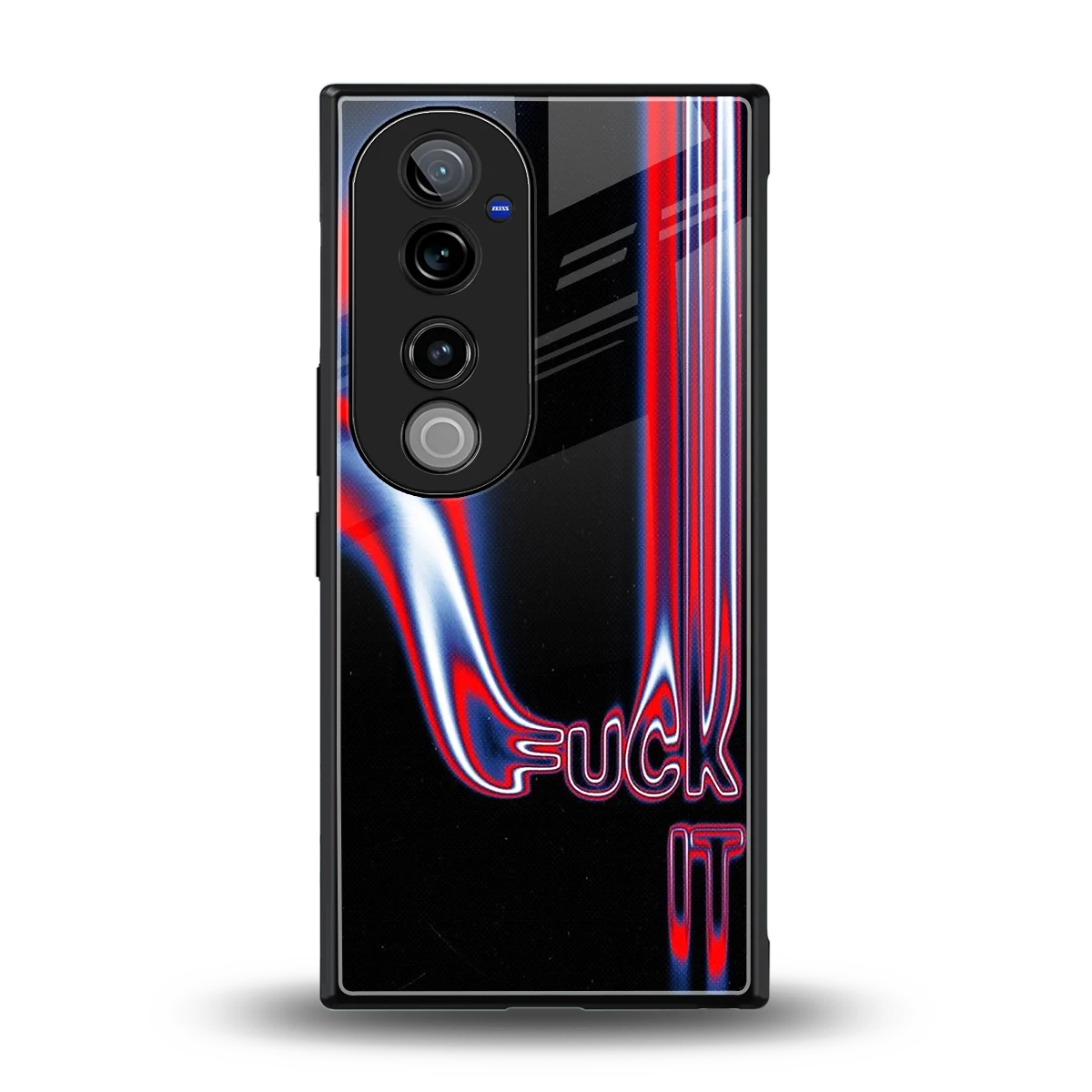 Carefree Glow back phone cover | glass case for vivo v40 pro